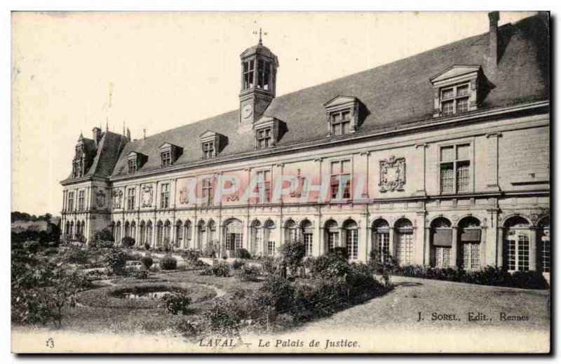 Laval Postcard Old Courthouse