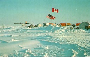 Alaska AIDJEX Camp Big Bear Floating Ice Station April 1975