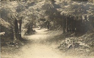 1910s RPPC; Sitka AK Lovers Lane Walk, Merrill Photo Unposted
