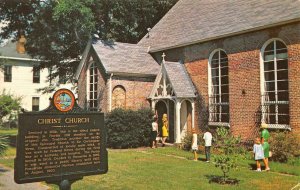 PENSACOLA, Florida FL   OLD CHRIST CHURCH~Parishioners  SEVILLE SQUARE  Postcard