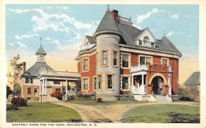 Gaffney Home for the Aged, Rochester, New Hampshire Antique Postcard (T3601) 