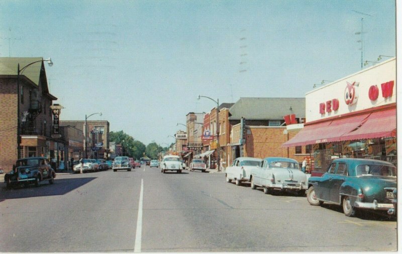 IRON RIVER, Michigan, 1958; Genesee Street