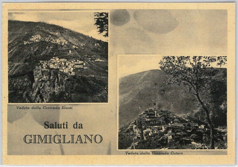 44364 vintage postcard - CATANZARO province - Gimigliano -