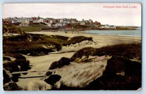 County Antrim Northern Ireland Postcard Portrush from Golf Links c1910