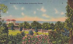 Florida Jacksonville Beautiful Du Pont Gardens 1950