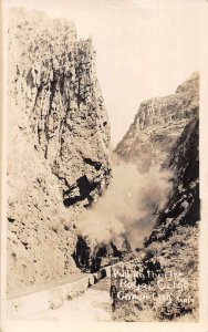 Canon City Colorado Royal Gorge Train Real Photo Vintage Postcard AA19280