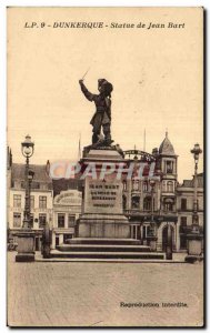 Dunkirk - Statue of Jean Bart - Old Postcard