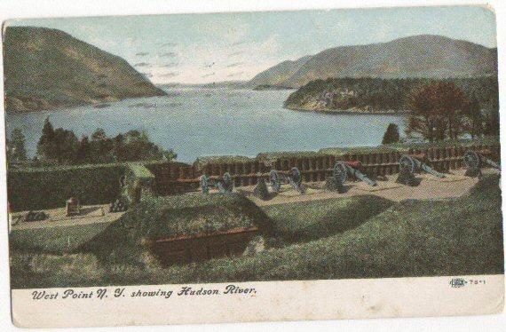 West Point NY Showing Hudson River 1908