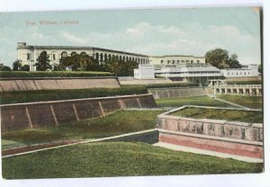 Postcard Fort William Calcutta India