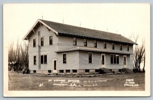 RPPC Dr. Ortman's Hospital  Canistota South Dakota  Postcard