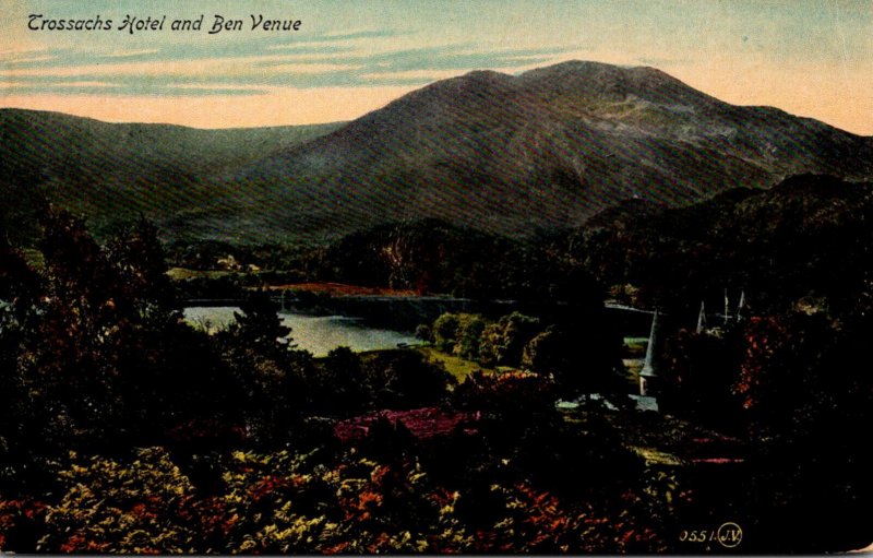 Scotland Trossachs Hotel and Ben Venue
