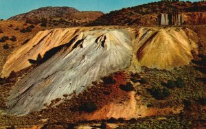 Vintage Postcard Combination Shaft And Dump Deepest Third Line Virginia City NV