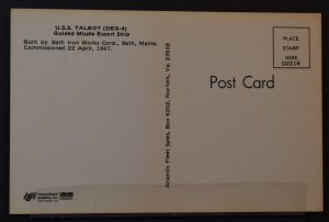 US Navy Ship - U.S.S. Talbot [DEG-4]