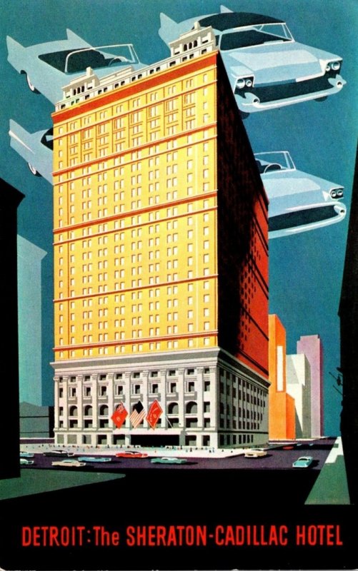 Michigan Detroit The Sheraton-Cadillac Hotel