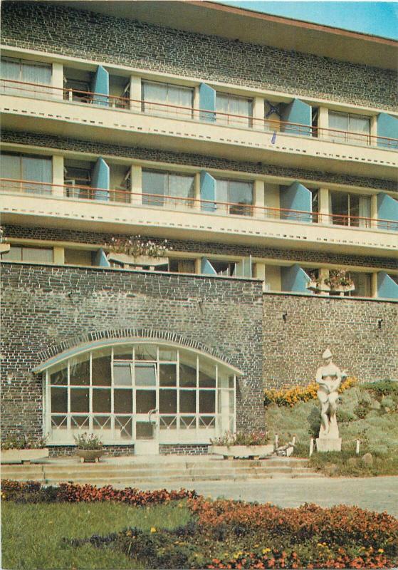 Hungary Kekesteto State Sanatorium Statue Sitting Girl postcard