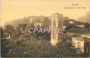 Old Postcard Ravello Il Campanile e Panorama