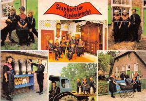 B83006 staphorster klederdracht types folklore   netherland