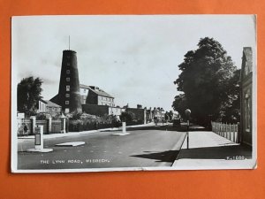 The Lynn Road Wisbech 1959  Postcard R39554 