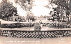 Fuente de la Ranas Chapultepec Mexico Tarjeta Postal Postal Used Unknown, Rea...