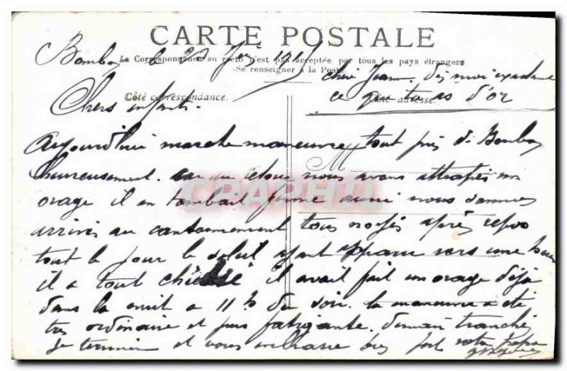 Old Postcard Paris Arc de Triomphe Etoile