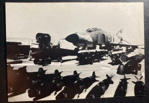 Mint Israel Real Picture Postcard RPPC 6 Days War 1967 AirForce