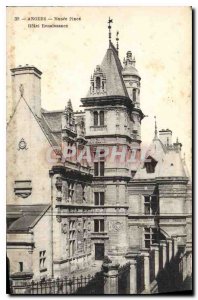 Old Postcard Musee Pince Angers Hotel Reneissance