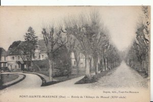 France Postcard - Pont-Sainte-Maxence - Entree De L'Abbaye Du Monce - Ref 15140A