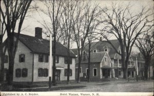 Warner NH Hotel Warner c1910 Postcard