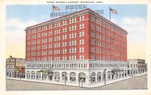 Hotel Russell Lamson Waterloo, Iowa USA Unused 