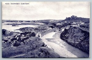 Guernsey  England UK  Cobo Bay Postcard