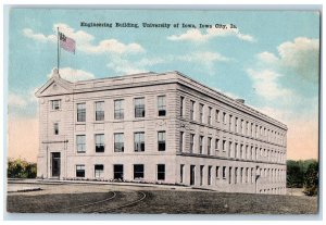 Engineering  Building University Of Iowa Exterior Scene Iowa City IA Postcard 