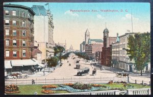 Vintage Postcard 1907-1915 Pennsylvania Avenue, Washington, DC