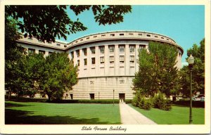 State Forum Building Harrisburg Pennsylvania PA Postcard VTG UNP Curteich Unused 