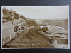 Suffolk SOUTHWOLD The Promenade & Beach c1951 RP by Valentines K.1419