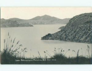 old rppc NICE VIEW Lake Rotorua New Zealand i1939