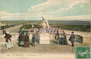 Old Postcard Treport terrace