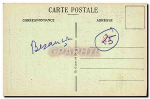 Postcard Besancon Old Astronomical Clock