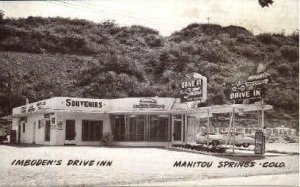 Imboden's Drive Inn Manitou Springs, CO, USA Unused 