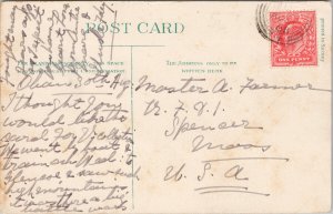 Oban Scotland Meet of East Coast Fishing Boats UK Postcard G14