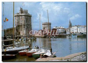 Modern Postcards La Rochelle Harbor Tour St Nicolas Tour de la Chaine and Tou...
