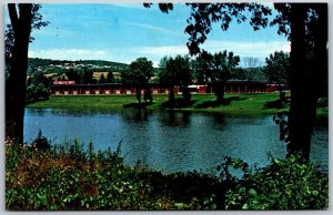 Vtg New York NY Owego Treadway Inn Hotel Motel 1980s View Old Card Postcard