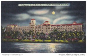 Hollywood Beach Hotel By Moonlight Hollywood Florida