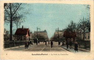 CPA Levallois Perret La Porte de Courcelles (1311135)