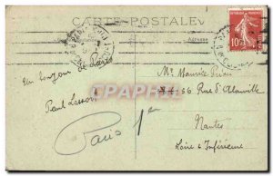 Paris Old Postcard Avenue of & # 39opera and instead of french theater