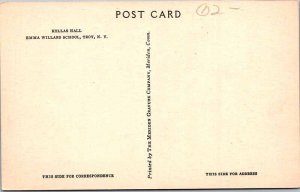 Postcard SCHOOL SCENE Troy New York NY AN2973