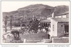 California Death Valley Scottys Castle And Guest House Real Photo