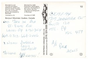 Montreal by Night, Quebec, Montreal, Quebec, Canada