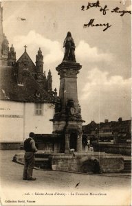 CPA Ste-ANNE-d'AURAY - La Fontaine Miraculeuse (431907)