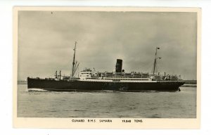 Cunard Line - RMS Samaria                     RPPC
