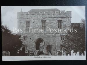 Kent MAIDSTONE Old College c1910 RP Postcard by G.A.Cooper of Maidstone